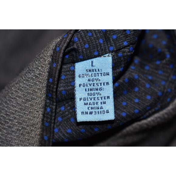 MADE BY CAM NEWTON $195 Knit‎ Two Button Sport Coat Jacket Gray Men's Large - Picture 4 of 5